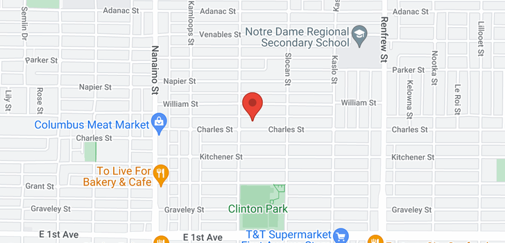 map of 2629 CHARLES STREET
